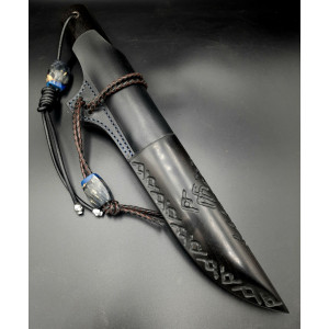 ЯКУТ ІІ ніж ручної роботи майстра студії Павла Гончаренка, замовити купити в Україні (Сталь - N690 61 HRC). Photo 2